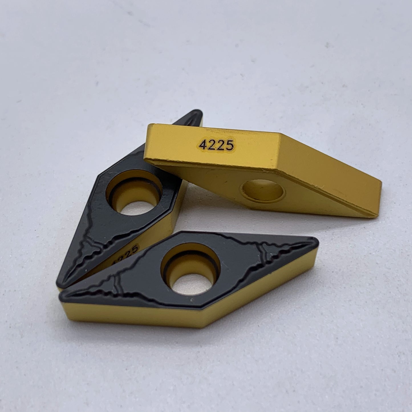 VBMT160404 + 08. x10 High grade roughing and finishing with a CVD + PVD coating