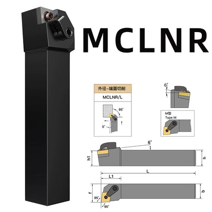 Carbide Pro Lathe External Turning Tools- 16, 20 and 25mm sections

Multiple Tool Types