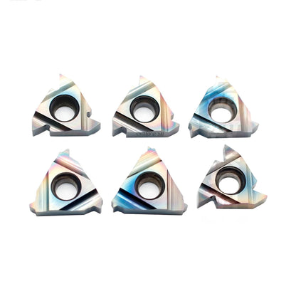 16ER 16IR 1.0/1.25/1.5/1.75/2.0/2.5/3.0/3.5ISO P8090U Standard CNC thread turning insert for Machining hardened steel. x10